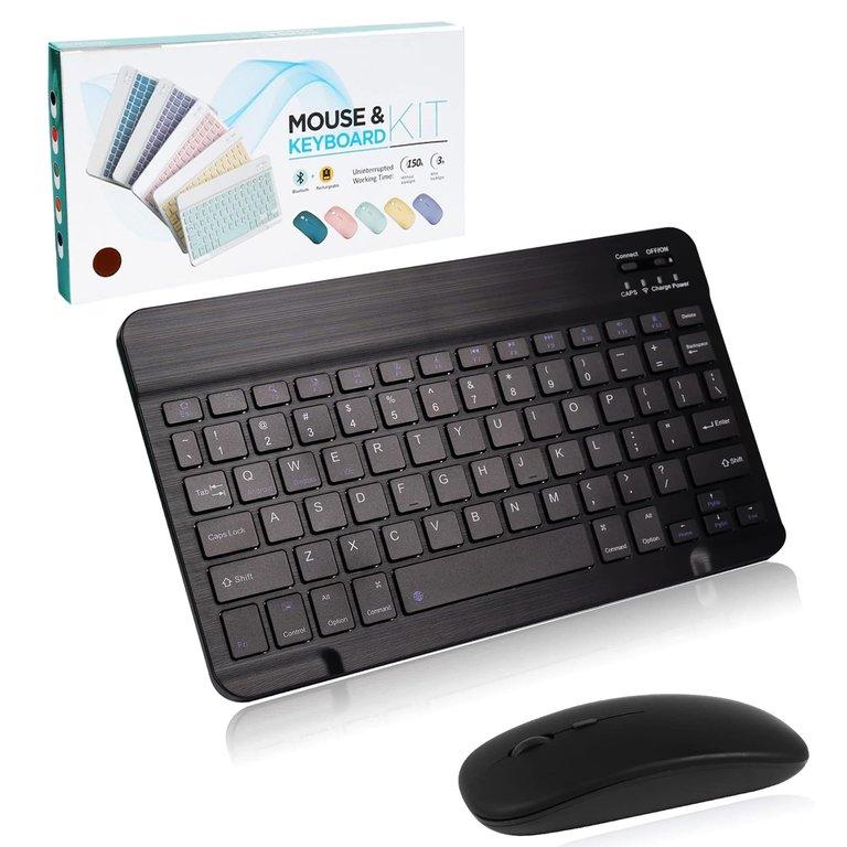 Kit de teclado y mouse BT recargable